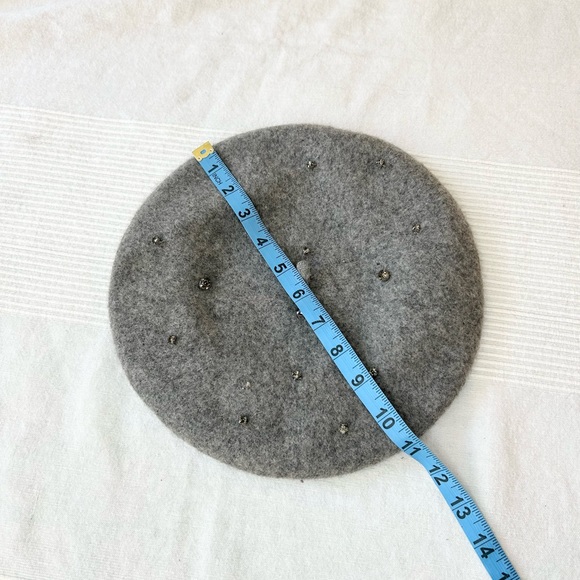 H&M Felted Wool Rhinestone Beret - Picture 13 of 14
